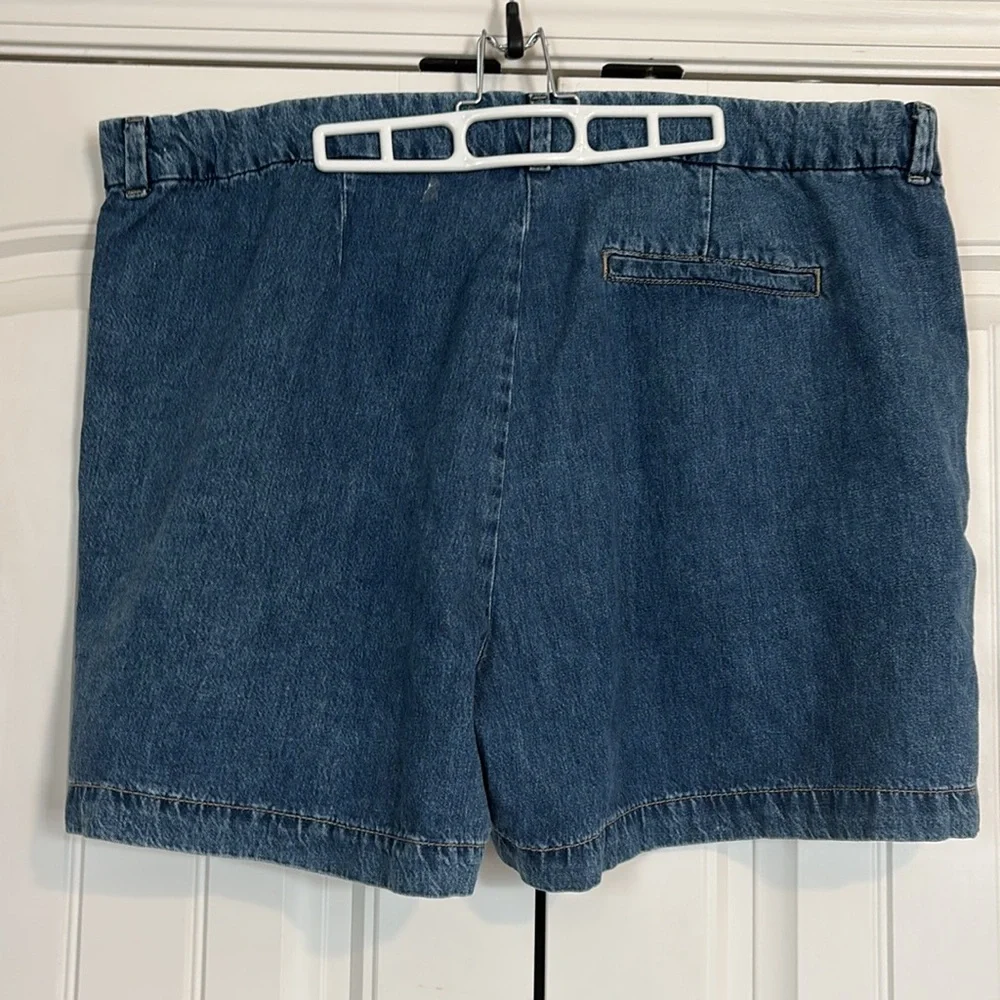 Old Navy High Waist Taylor Denim Shorts - Blue - Picture 8 of 11